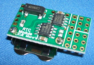 Image of Real Time Clock (RTC) module for the Raspberry Pi, No Header fitted