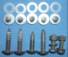 Image of BBC A or B case screws, Keyboard & PCB screws & washers, full set (S/H)