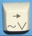 Image of Acorn Electron Keyboard Keytop/Keycap for Switch Type A (S/H)