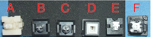 Image of BBC Master128 Keyboard Keytop/Keycap (S/H)