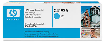 Image of HP LaserJet 4500/4550 Toner (Cyan) 6000 pages