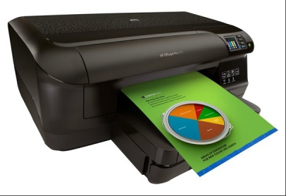 Image of HP Officejet Pro 8100 A4 Colour Printer (USB and network interfaces)