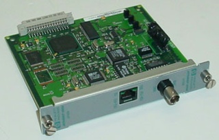 Image of HP Jetdirect 400N Network Printer Server Internal Ethernet Adaptor J4100A etc. (S/H)
