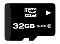 Image of 32GB microSD Secure Digital High Capacity (uSDHC) Card Class 10