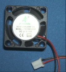 Image of Mini Fan suitable for any RaspberryPi 25mm x 25mm x 10mm