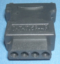 Image of SATA to Hard drive IDE (Molex) power adaptor (rigid)