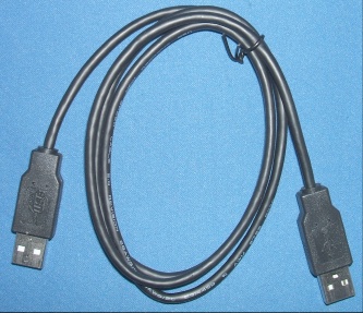 Image of USB A Male to USB A Male Cable/lead (0.5m) (Gender changer)