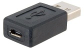 Image of microUSB Female to USB A Male adaptor